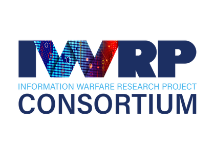 IWRP Consortium logo with the full name 'Information Warfare Research Project' beneath it.
